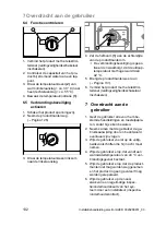 Предварительный просмотр 134 страницы Vaillant ElectronicVED E 18/8 INT Operating Instructions Manual