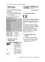 Preview for 6 page of Vaillant electronicVED exclusive VED E 8 E INT Series Operating Instructions Manual