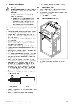 Предварительный просмотр 21 страницы Vaillant flexoTHERM exclusive VWF 57/4 230V Installation And Maintenance Instructions Manual