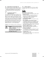 Предварительный просмотр 11 страницы Vaillant geoTHERM VWS Operating Manual