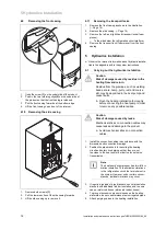 Preview for 14 page of Vaillant geoTHERM Installation And Maintenance Instructions Manual