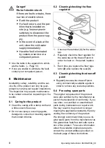 Предварительный просмотр 8 страницы Vaillant miniVED VED H 3/3 Operating Instructions Manual