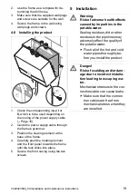 Предварительный просмотр 19 страницы Vaillant miniVED VED H 3/3 Operating Instructions Manual