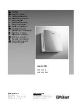 Vaillant recoVAIR VAR 60/1 D Installation Instructions Manual preview