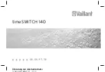 Vaillant timeSWITCH 140 Operating And Installation Manual preview