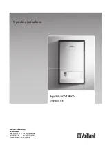 Preview for 1 page of Vaillant uniTOWER plus VIH QW 190/6 E GB Operating Instructions Manual