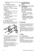 Preview for 8 page of Vaillant VED/8 Operating Instructions Manual