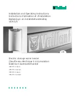 Vaillant VEN 5/5 U classic Installation And Operating Instructions Manual preview