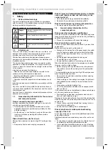 Предварительный просмотр 2 страницы Vaillant VPV P 290/2 M SWF Operating, Installation And Maintenance Instructions