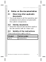 Предварительный просмотр 9 страницы Vaillant VR 51 Operating And Installation Instructions