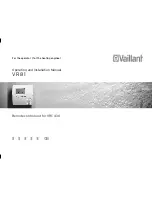 Preview for 5 page of Vaillant VR 81 Supplement Manual