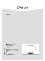 Vaillant VR 92/2 Operating And Installation Instructions preview