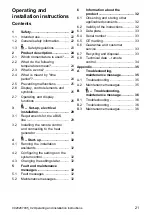 Предварительный просмотр 21 страницы Vaillant VR 92/3 Operating And Installation Instructions