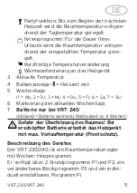 Preview for 5 page of Vaillant VRT 230 Operating and Manual