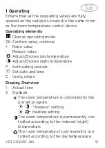 Preview for 9 page of Vaillant VRT 230 Operating and Manual