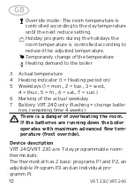 Preview for 10 page of Vaillant VRT 230 Operating and Manual