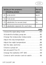 Preview for 11 page of Vaillant VRT 230 Operating and Manual