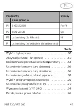 Preview for 41 page of Vaillant VRT 230 Operating and Manual