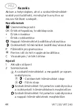 Preview for 44 page of Vaillant VRT 230 Operating and Manual