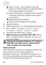 Preview for 50 page of Vaillant VRT 230 Operating and Manual