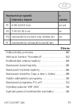 Preview for 51 page of Vaillant VRT 230 Operating and Manual