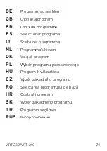 Preview for 91 page of Vaillant VRT 230 Operating and Manual