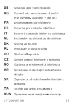 Preview for 97 page of Vaillant VRT 230 Operating and Manual