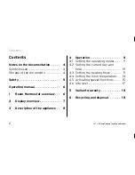 Preview for 2 page of Vaillant VRT 230 Operating and Operating And Installation Manual