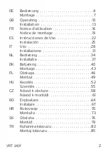 Preview for 2 page of Vaillant VRT 240f Operating & Installation Manual