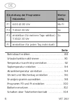 Предварительный просмотр 6 страницы Vaillant VRT 240f Operating & Installation Manual