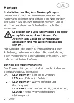 Preview for 7 page of Vaillant VRT 240f Operating & Installation Manual