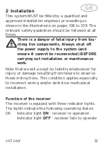 Предварительный просмотр 13 страницы Vaillant VRT 240f Operating & Installation Manual