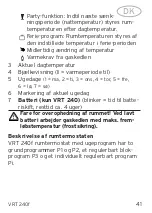 Предварительный просмотр 41 страницы Vaillant VRT 240f Operating & Installation Manual