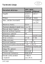 Предварительный просмотр 63 страницы Vaillant VRT 240f Operating & Installation Manual