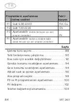 Предварительный просмотр 84 страницы Vaillant VRT 240f Operating & Installation Manual