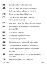 Предварительный просмотр 105 страницы Vaillant VRT 240f Operating & Installation Manual