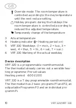 Preview for 10 page of Vaillant VRT 320 Operating And Mounting Manual