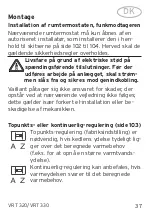 Предварительный просмотр 37 страницы Vaillant VRT 320 Operating And Mounting Manual