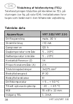 Предварительный просмотр 38 страницы Vaillant VRT 320 Operating And Mounting Manual