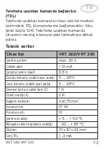 Предварительный просмотр 73 страницы Vaillant VRT 320 Operating And Mounting Manual