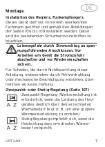 Preview for 7 page of Vaillant VRT 340f Manual