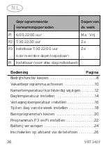 Preview for 36 page of Vaillant VRT 340f Manual