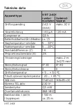 Preview for 45 page of Vaillant VRT 340f Manual