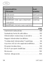 Preview for 54 page of Vaillant VRT 340f Manual