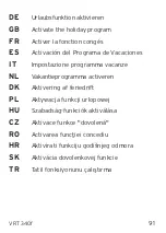 Preview for 91 page of Vaillant VRT 340f Manual