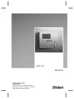 Preview for 1 page of Vaillant VRT 50 Operating And Installation Instructions