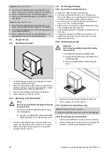 Предварительный просмотр 20 страницы Vaillant VWL 105/5 AS S2 Operating Instructions Manual