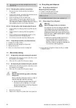 Предварительный просмотр 70 страницы Vaillant VWL 105/5 AS S2 Operating Instructions Manual