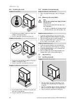 Предварительный просмотр 22 страницы Vaillant VWL 35/5 AS 230V S2 Operating Instructions Manual