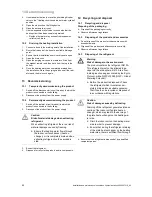 Предварительный просмотр 44 страницы Vaillant VWL 57/5 IS Operating, Installation And Maintenance Instructions